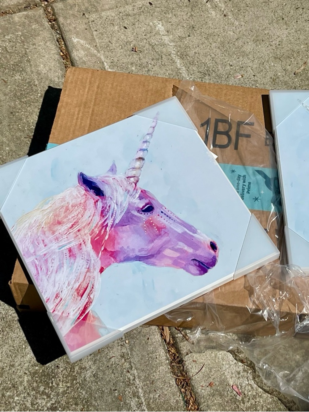 Mystic Unicorn on wood Art by Victoria Borges
New set of 2 - Picture 4 of 4